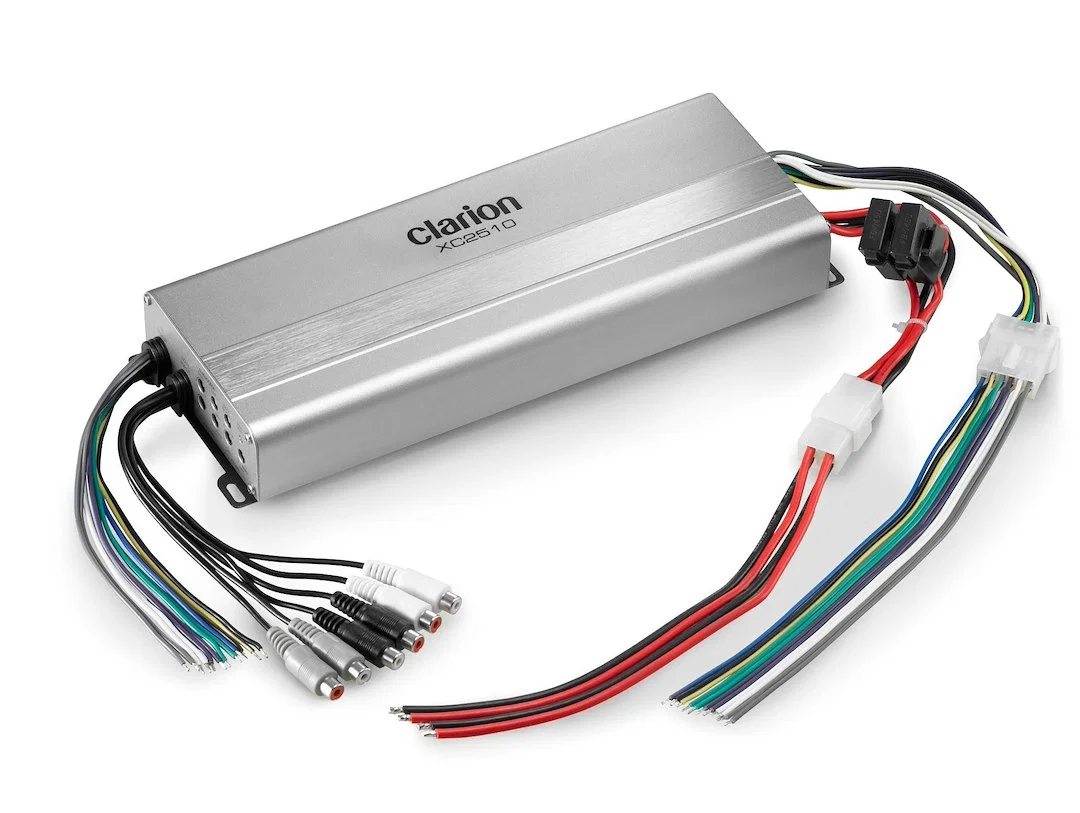 010-03221-00 – CLARION Amplifier, Amplifier, Five Channel, Compact Chassis, 75 Watts Continuous @ 2 Ohm, 50 Watts Con...